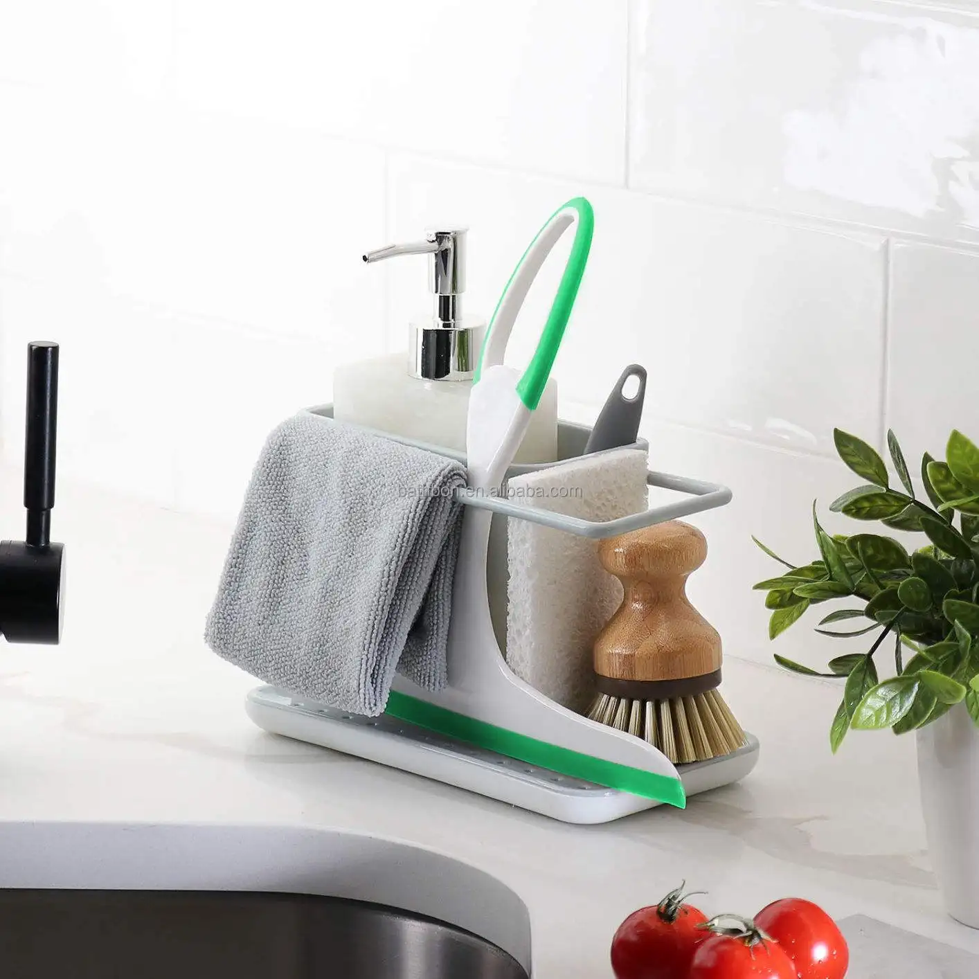 Squeegees Laser Plastic Customized Packaging Restaurants Window Cleaner Silicone Window Squeegee with Stainless Steel Core