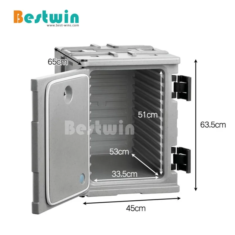 90 л коммерческое общественный питание тепловой транспортировочный контейнер шкафа термо ланч бокс мешок изолированные обед лоток еды Перевозчик