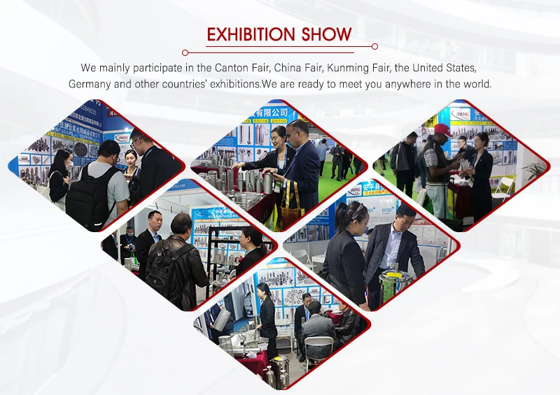 Stainless steel 304 316  housing cartridge filter cartridge water filter housing water purification and fine filtration