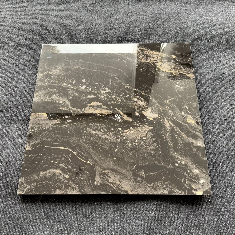 Foshan 60x60 супер польская коричневая Золотая мраморная керамическая Porcelanto напольная плитка от производителей