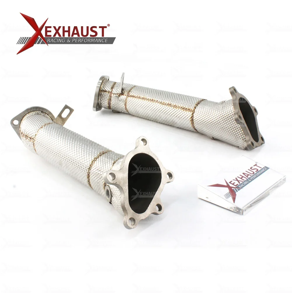 For Nissan GTR R35 downpipe heat shield exhaust pipes catback exhaust tip valve muffler exhaust