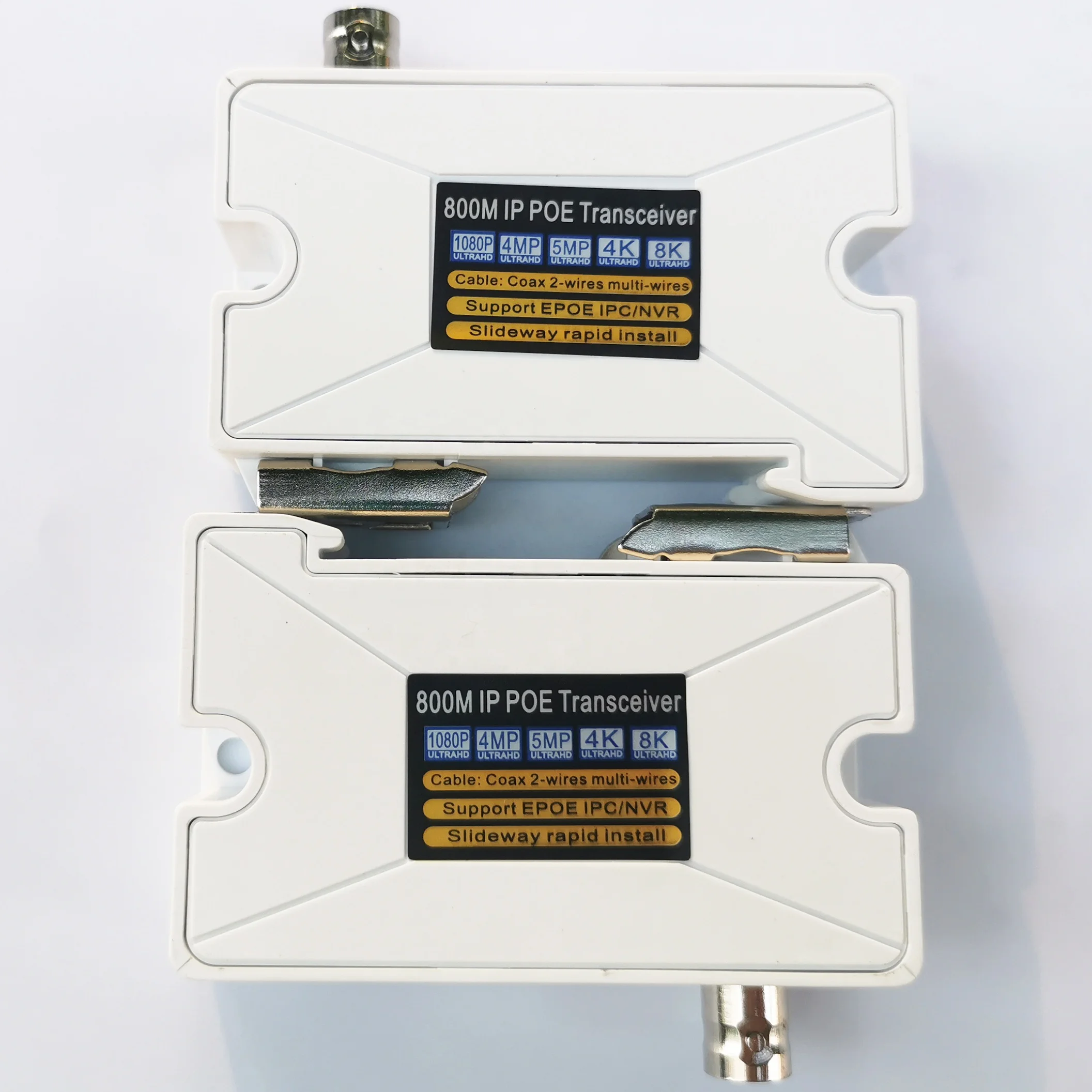  IP по коаксиальному кабелю Extender EOC конвертер Gigabit Ethernet передачи 800 метр для CCTV камеры