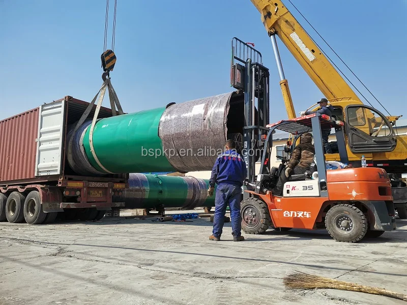Poultry Manure Rotary Drum Drying Machine for Organic Fertilizer Production Line