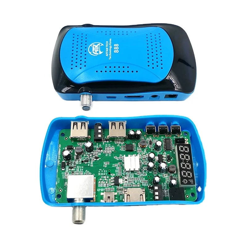 FULL HD  satellite TV receiver DVB-S2 Mini Full HD  Satellite Receiver, dvb s2 satellite receiver with dual LED IR sensor