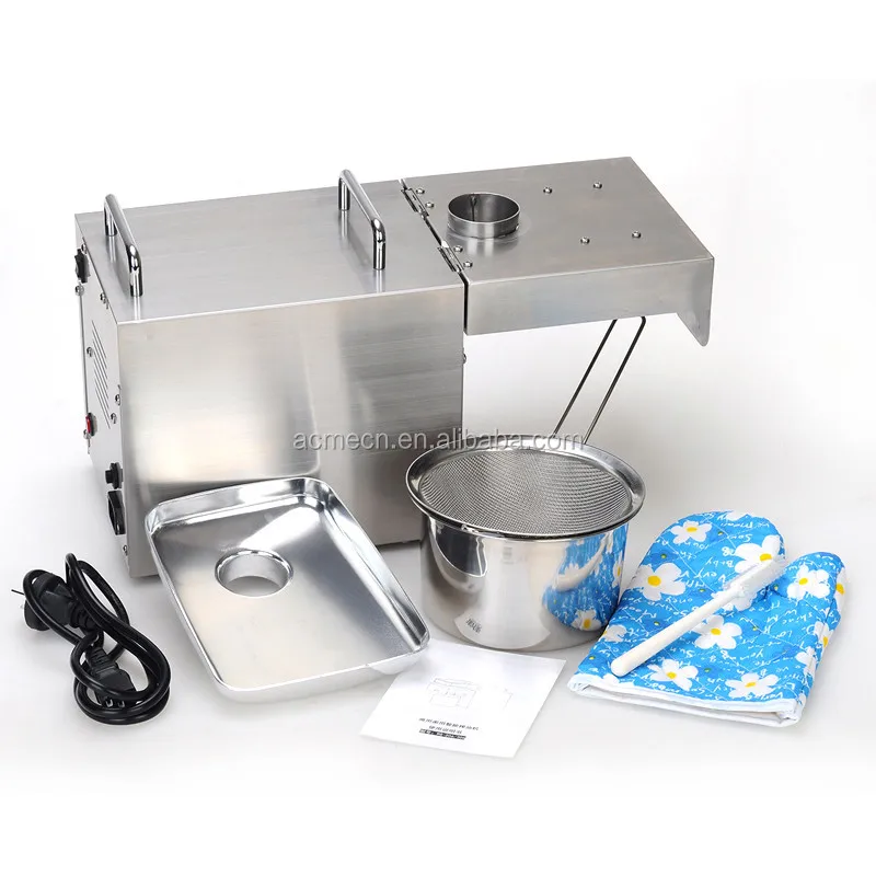 Home mini cold press oil extraction press machine for sale