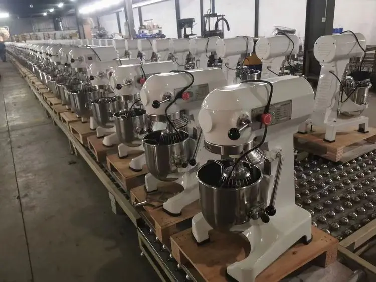 Mixer Machines Doble Cono Stainless Steel Atta Dual Planetary Speed Riworal Professional Cake Batter With Pump