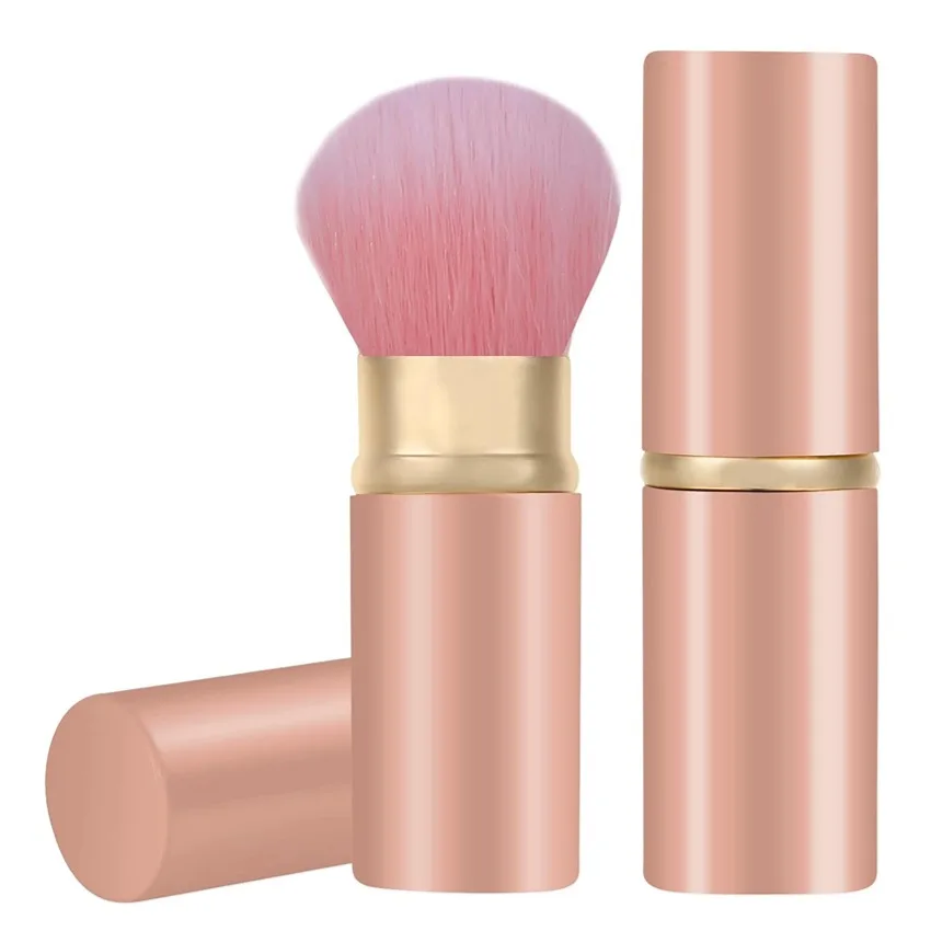 OEM Stretchable Natural Dongguan Makeup Brush Soft Fan ABS/Acrylonitrile Butadiene Styrene Cosmetic Beauty Brushes For Facial