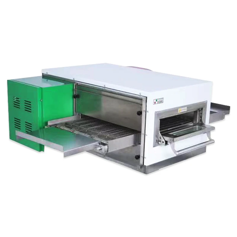 pizza oven conveyor belt stainless steel pizza baking fast cooking machine pizzeria pizza jet tunnel oven