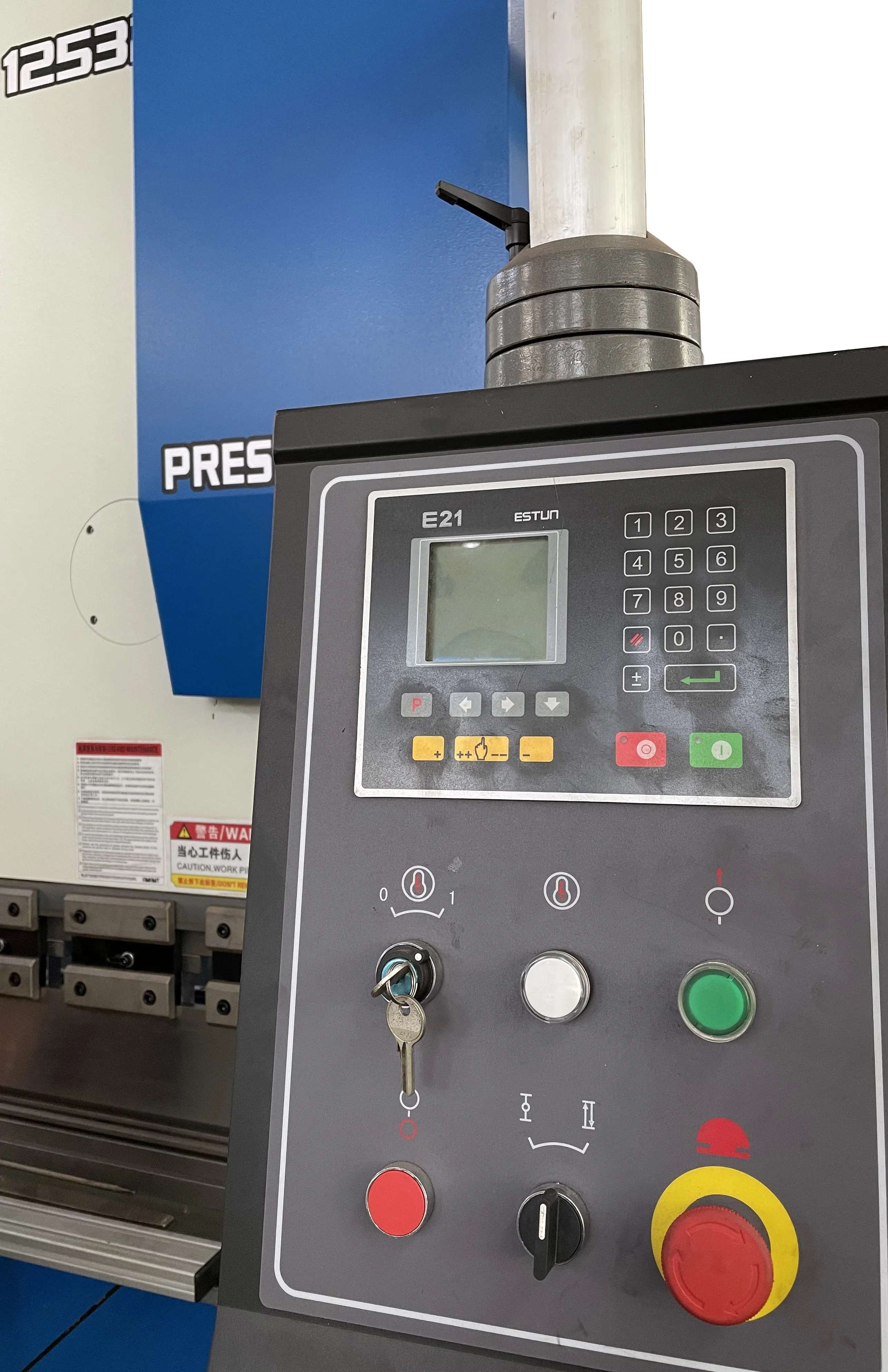 E21 Control system WC67Y-63T/2500 metal sheet press brake manual  30t 40t 50t 63t bending machines