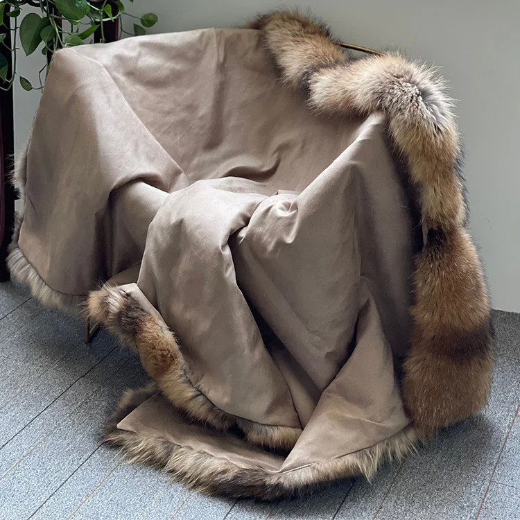Premium Quality Curly Long Hair Fur Plate Pelt Mongolian Sheep Carpet Soft Fur Blanket