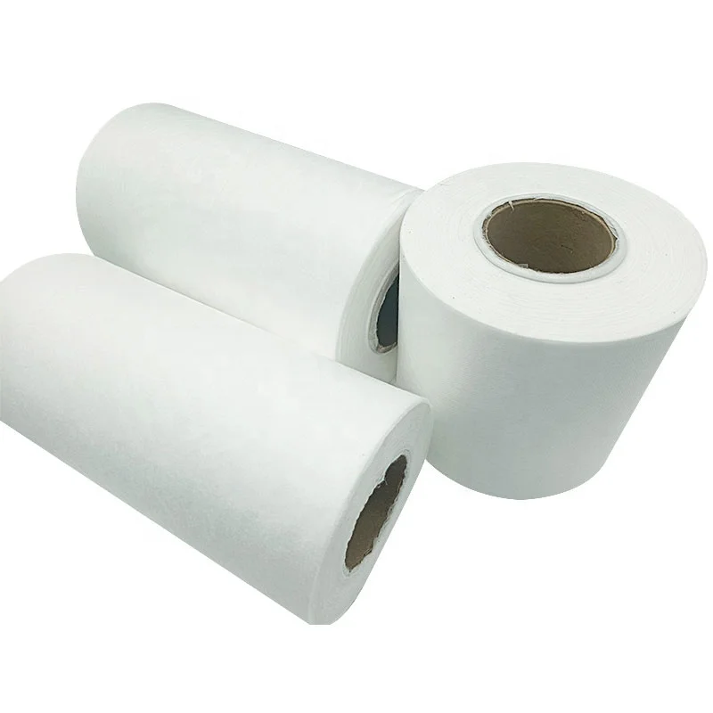 2 Ply Thicken Soft Non woven Fabric Rolls Hydrophilic Spunbond 100pp Polypropylene Non woven Fabric Roll for Pet urine pad