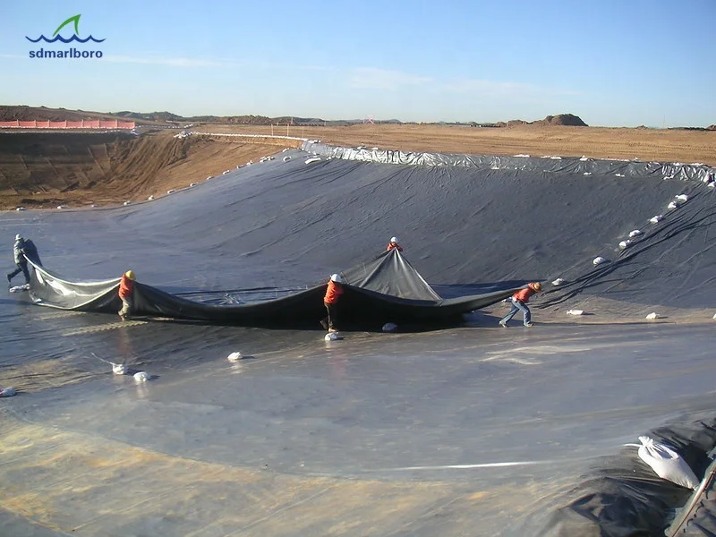 SDM   factory production wholesale Smooth Geomembrane 0.5mm 1.0mm 1.5mm 2.0mm