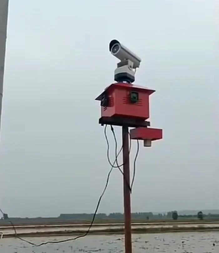 4-in-1 Long Range Laser Acoustic Hailing Bird Repeller for Agriculture, Aquaculture and Power Plants