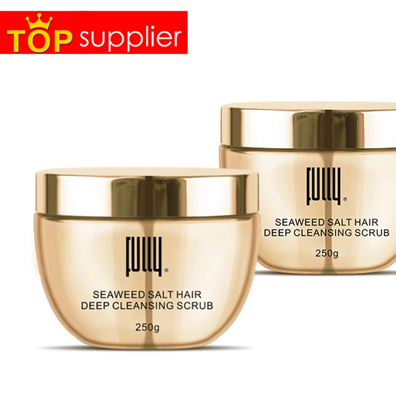 Customization Home use Premium Unisex Deep Cleansing Seaweed Salt Hair Shampoo