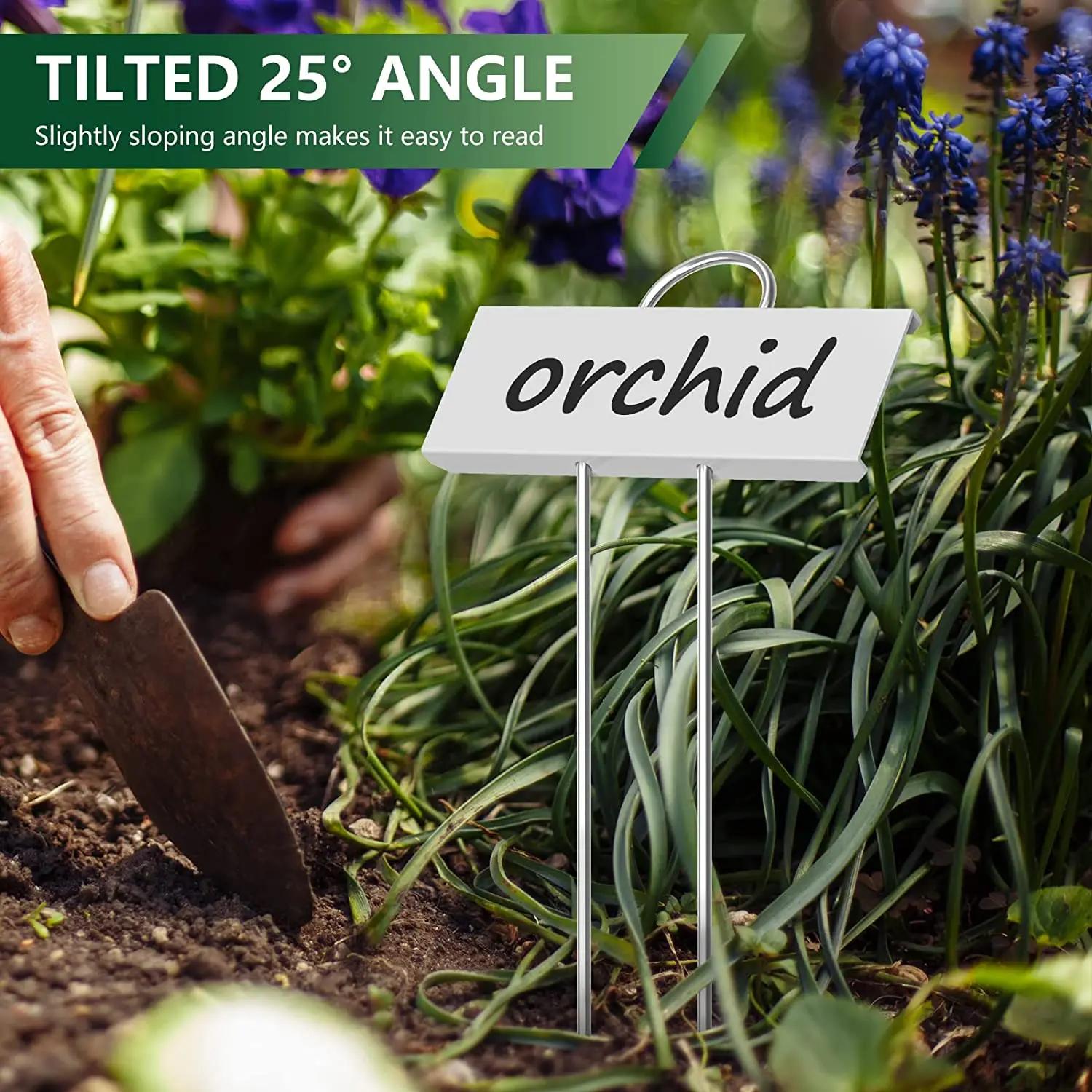 Garden Ornaments Private Garden Label Other Metal Stick Garden Supplies Metal Plant Crafts Label Tags