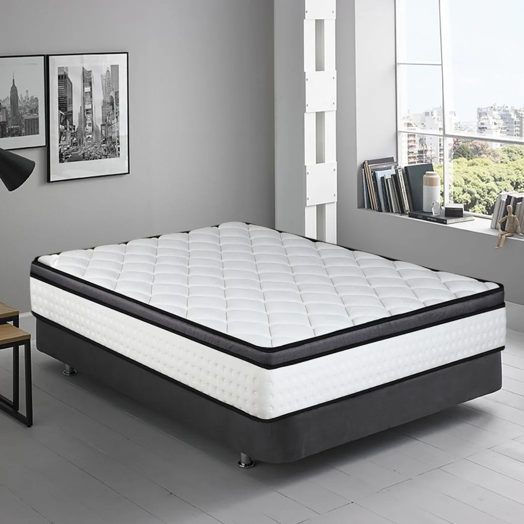 Hotel Natural Latex Memory Foam Mattress 8/10/12/14 Inches, King/Queen Size  Roll Up Sleep Gel Twin Pocket Spring Bed in A Box