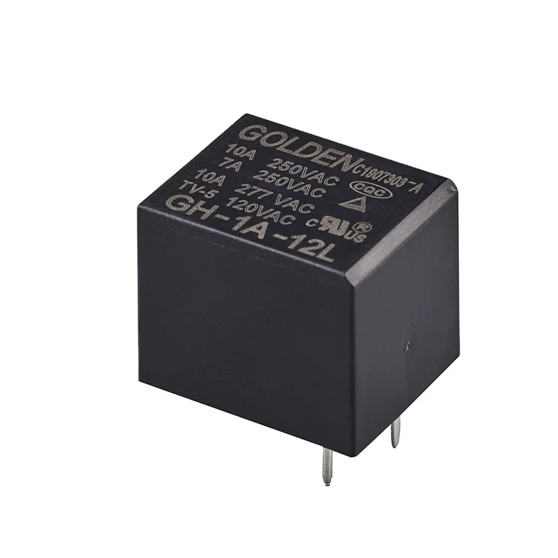 Golden factory high quality low price 1a 5v 12v 24v micro mini PCB relay spno t73 12v relay 4pin 3ff