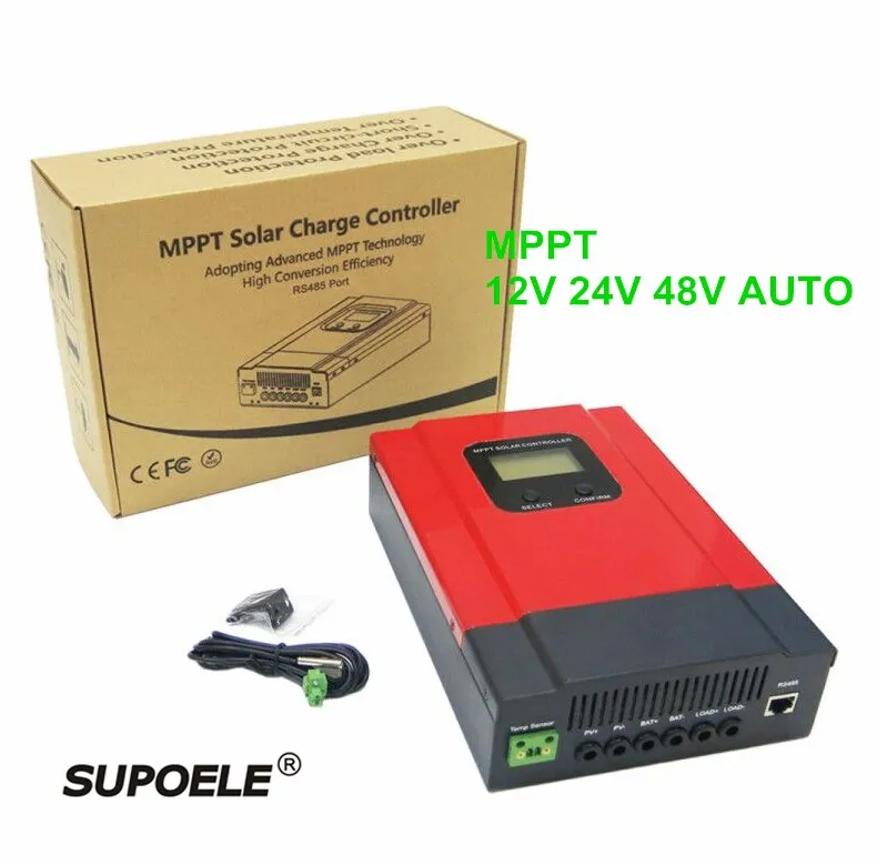  Esmart3 серии MPPT Контроллер заряда для фотоэлектрических систем 60A 12V 24V 48V Авто