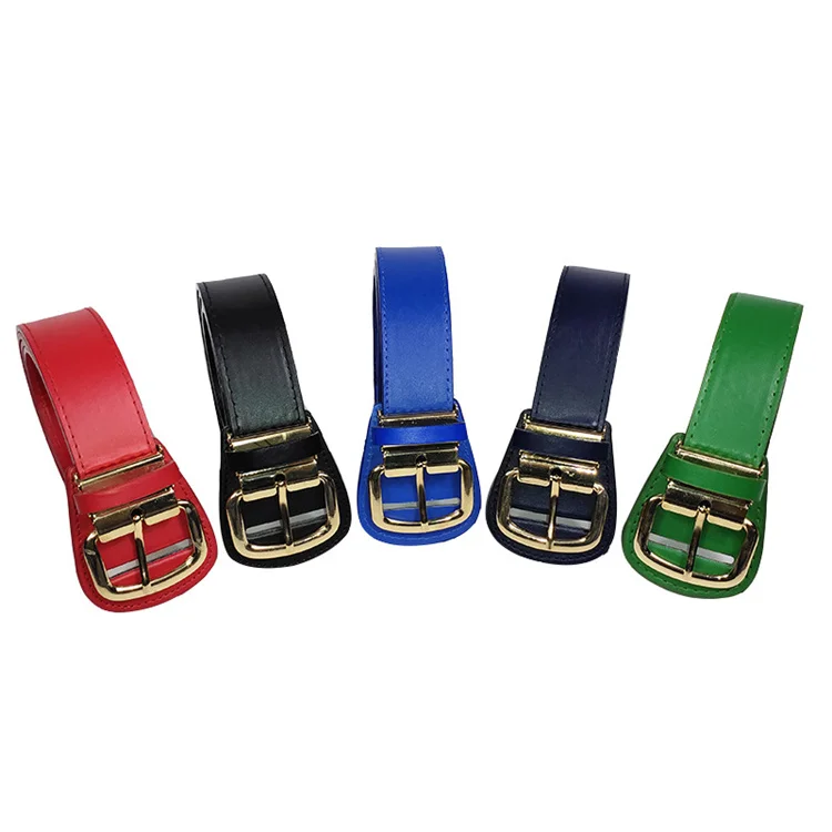 oem logo custom athletic adjustable adult youth unisex uniform football golf softball baseball waist buckle belt sports belts