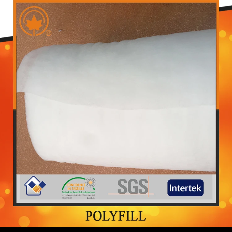 High quality polyester r applicable to filling/wadding for home textile