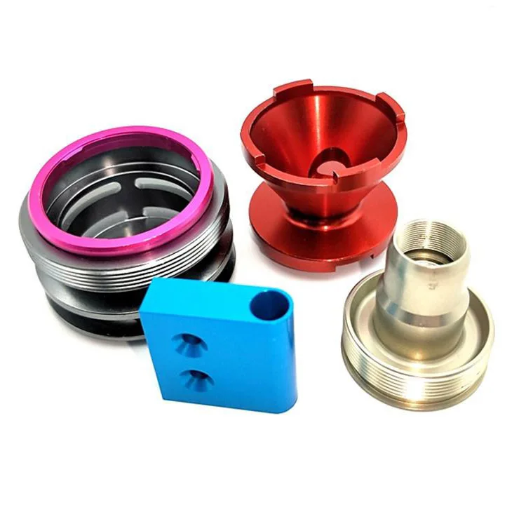 Custom Precision 4 Axis Products Machining Hard Anodized Brass Aluminum Mechanical Auto Parts Cnc Milling Parts