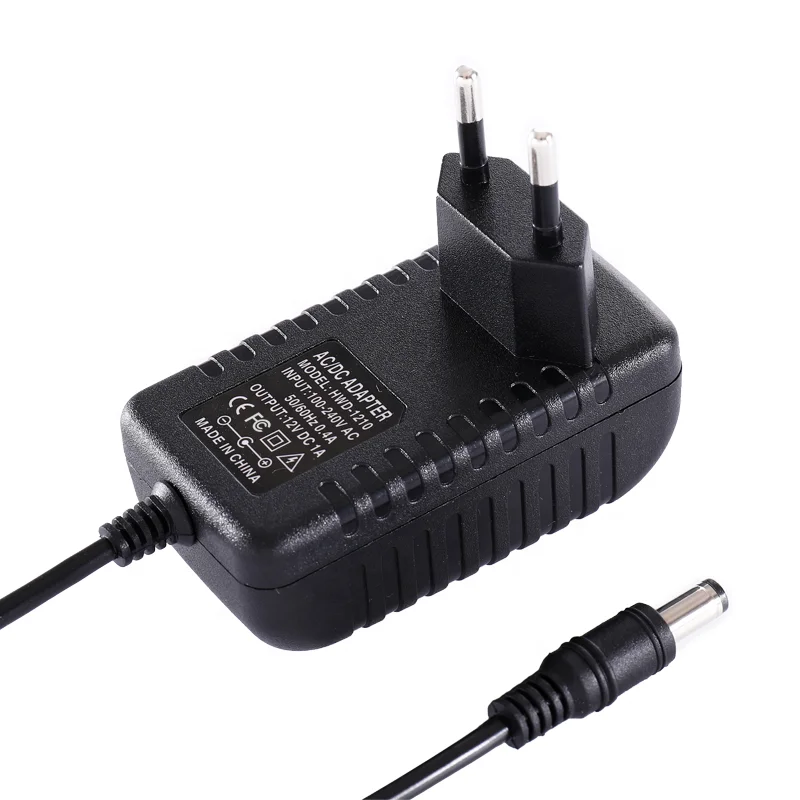 High quality 5V 1A 2A AC DC power adapter 5V 3A 4A 12V 1A 2A power supply 12V AC power adapter 12v 1a