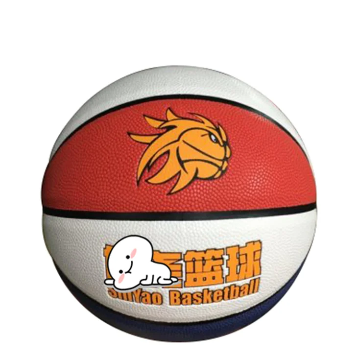Sport match brand name pu basketball