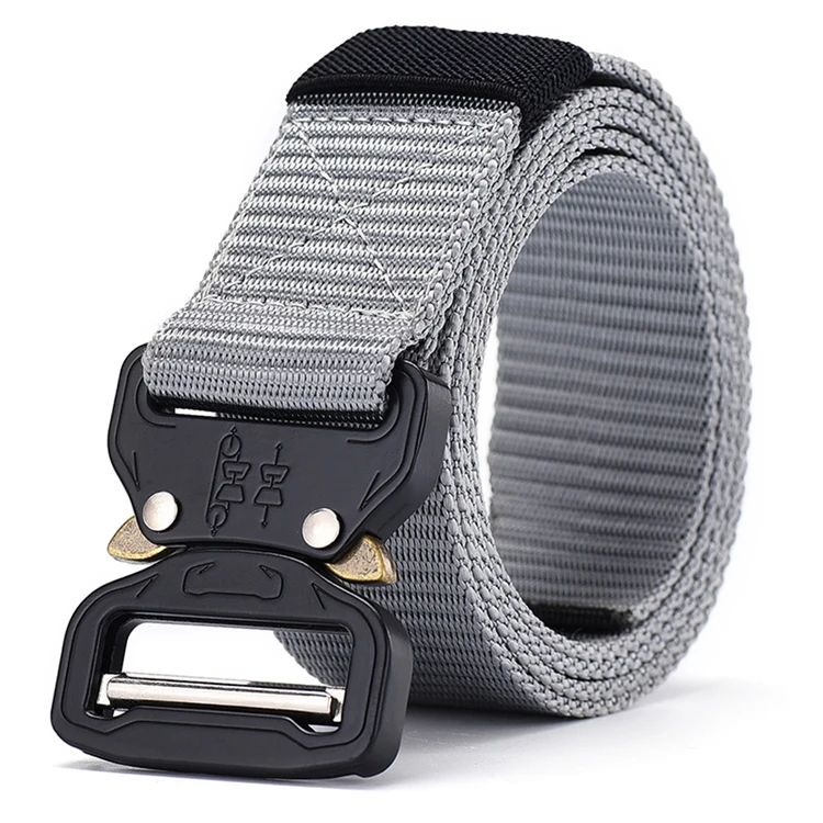 Ремень тактический Мужской, Многофункциональный нейлоновый плетеный пояс для тренировок на открытом воздухе