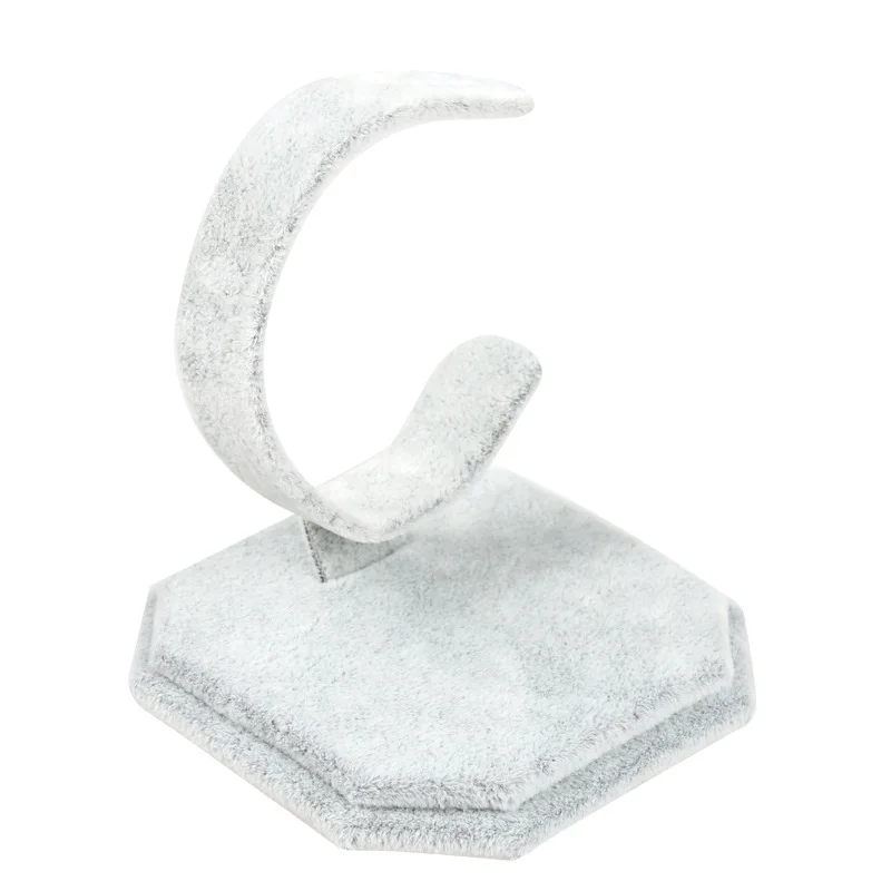 Popular Fabric Velvet Watch Jewelry Exhibition Fair Holder Display Stand Prop