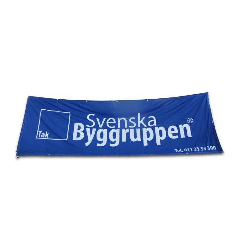 New Product Custom Sublimation Digital Logo Printed Polyester Fabric Commercial Sports Flags & Banners