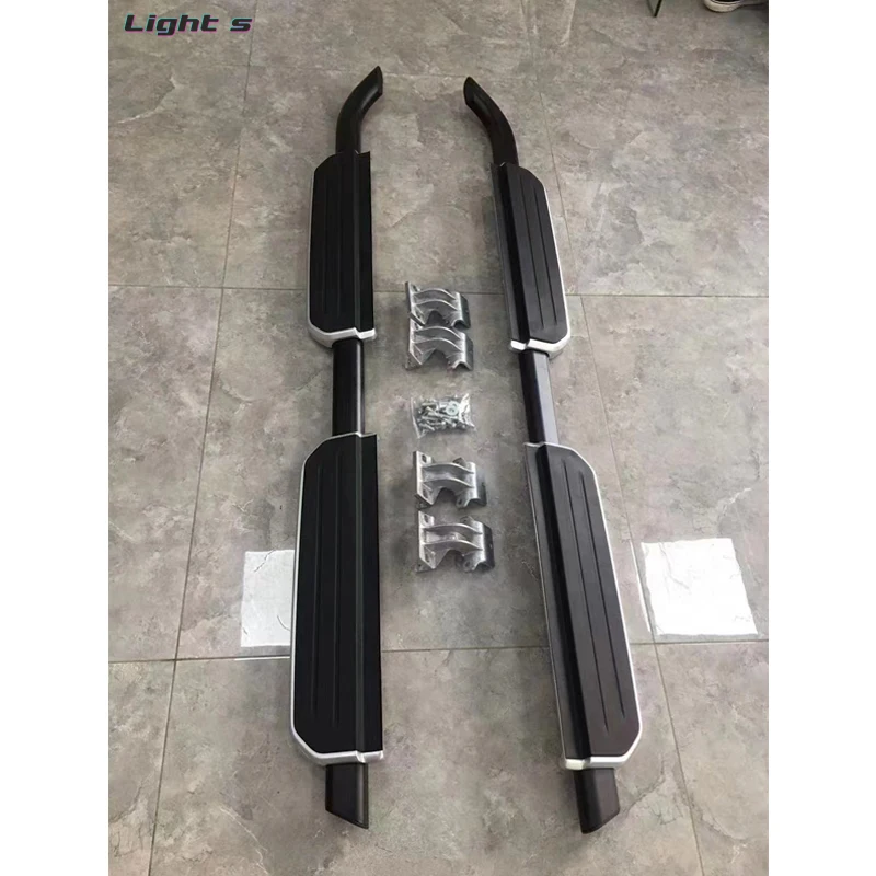 Factory outlet 90 110 Silver Black Running Boards For Land Rover New Defender 2020