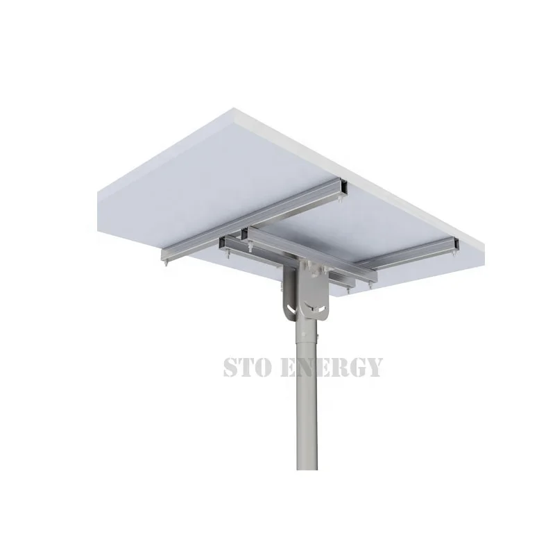 Adjustable single pole solar panel mount rotating solar panel pole mount solar pole mounting stand with screw bottom plate