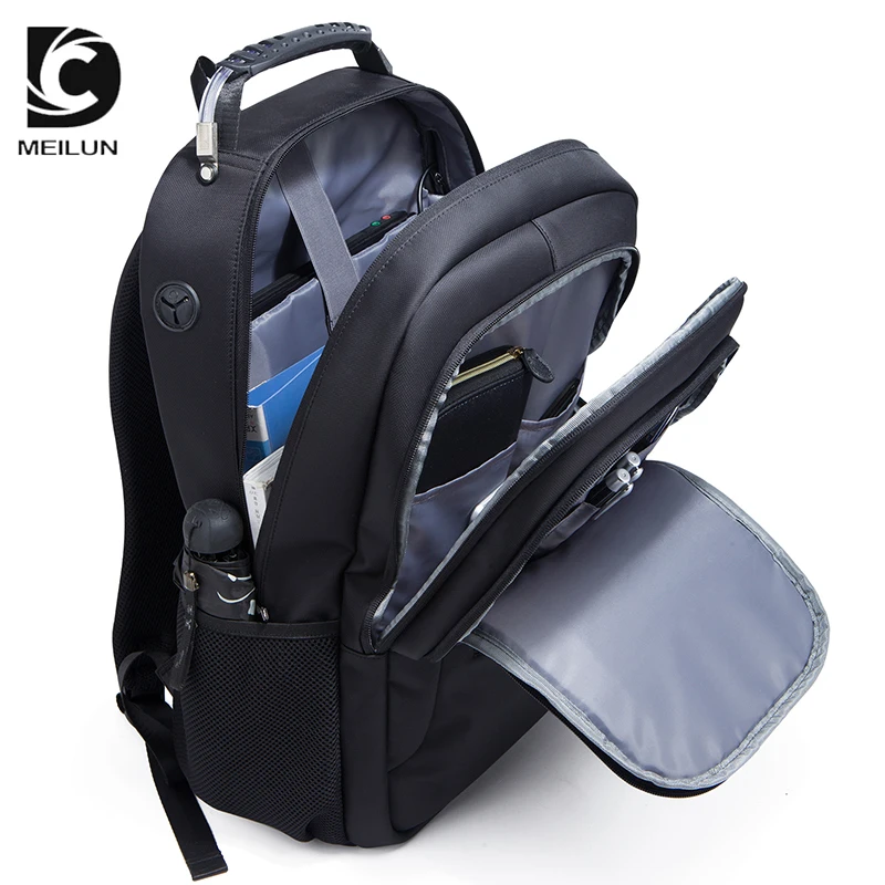 OEM Luxury Anti-theft large capacity 17.3 inch men briefcase notebook bags business laptop backpack