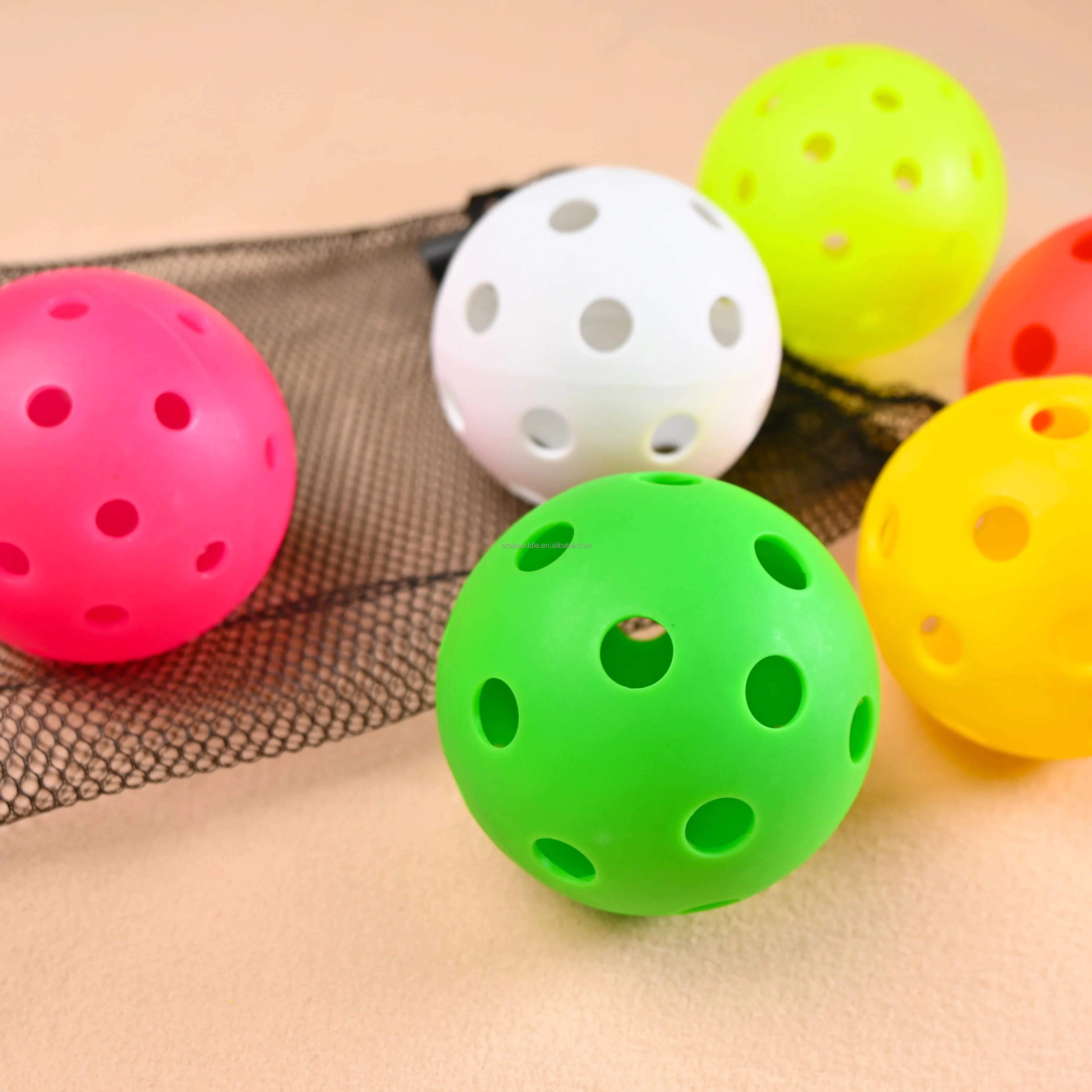 Orbia Sports Pickleball Balls Indoor/Outdoor Pickle ball USAPA Approved Pickleball PP PE Pickleball Ball 40 Holes 26 Holes