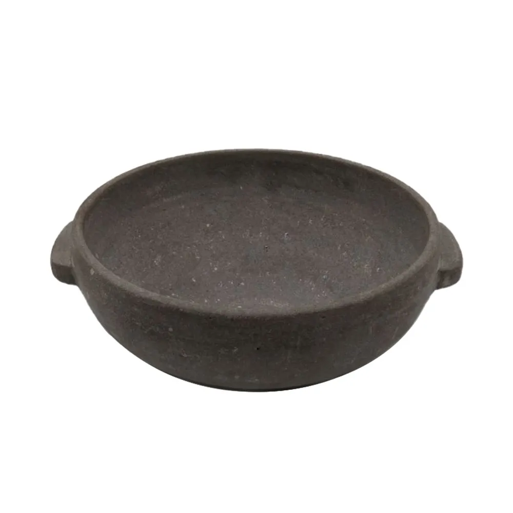China Made large stone cooking pots and pans clay pot