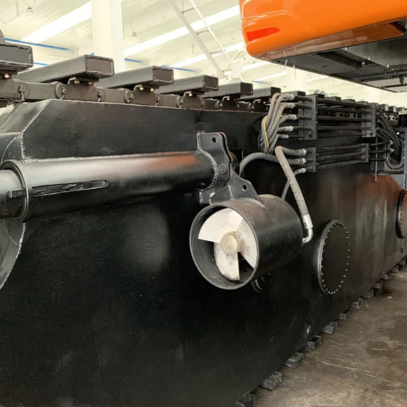 Завод по индивидуальному заказу сделанный в Корее DOOSAN DX225 DX215 экскаватор-амфибия