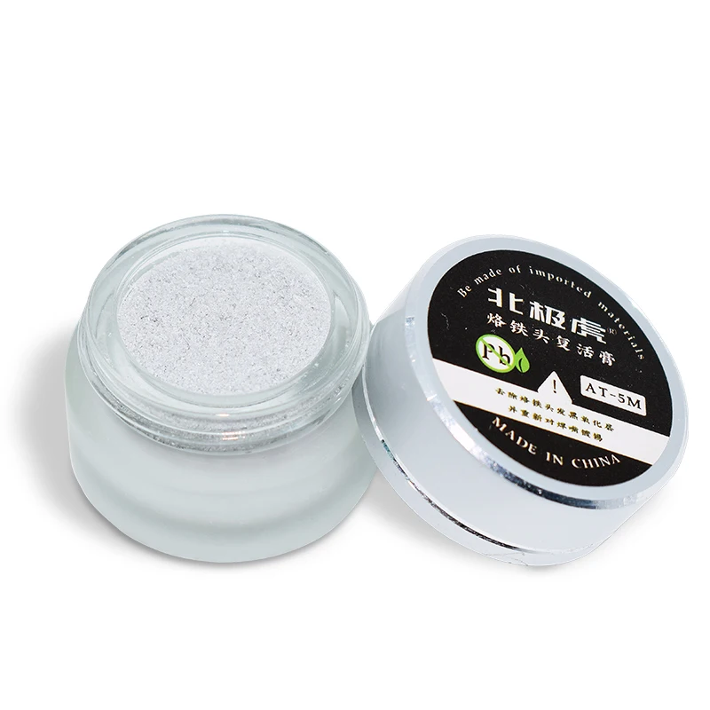 Electric soldering iron head resurrection paste Cleaning soldering iron hair black tin repair paste Remove oxide layer