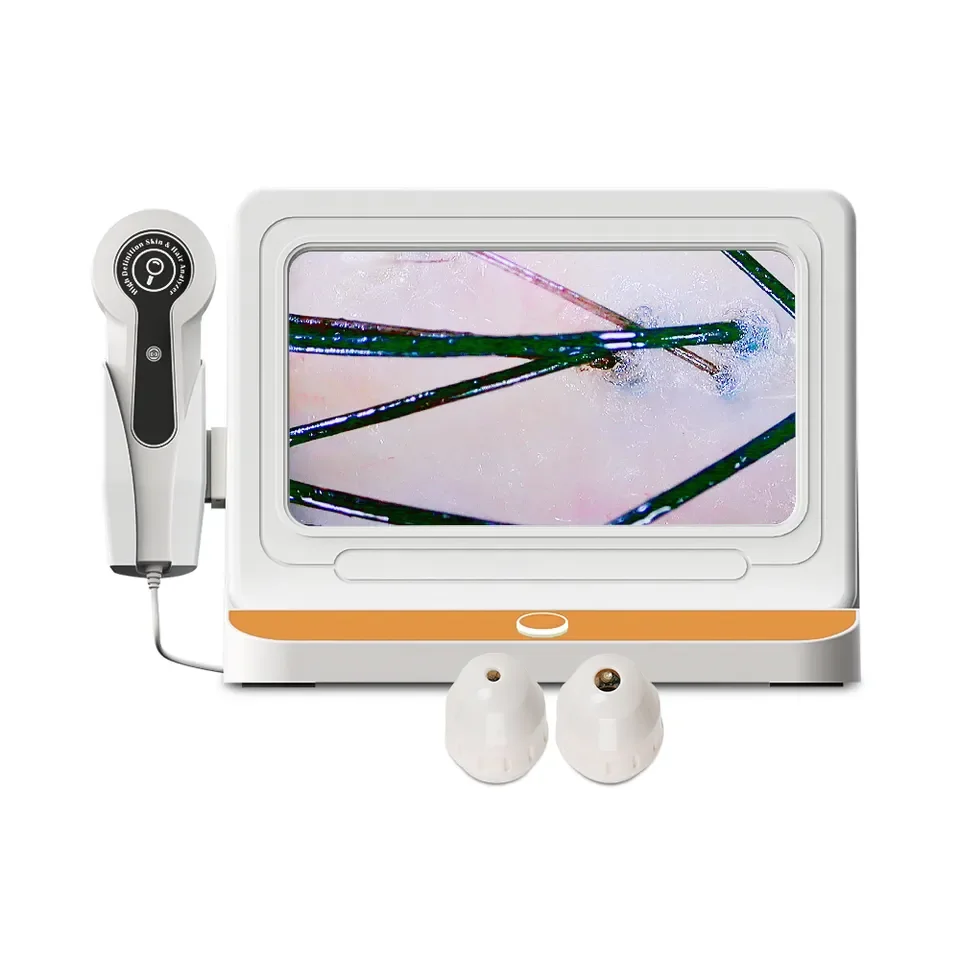 Portable HD Scalp Hair Follicles Scanner Detector Hair Analyzer Skin And Scalp Hair Analysis Machine