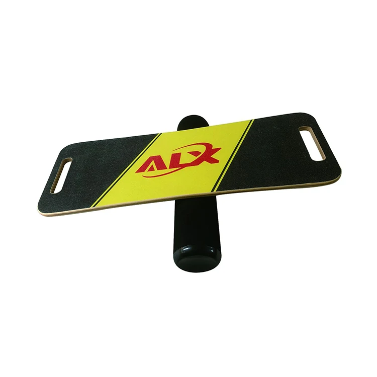 unbalanced wholesale fitness mini standing desk mat beam bridge hover balancing roller balance board