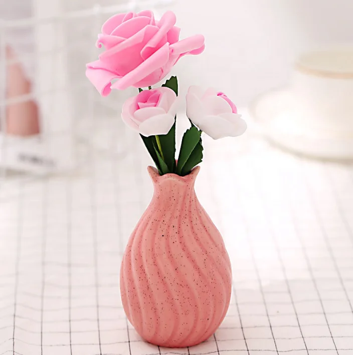 Household ceramic bottle rattan dried flower Volatilized aromatherapy Essential oil Diffuser for Household