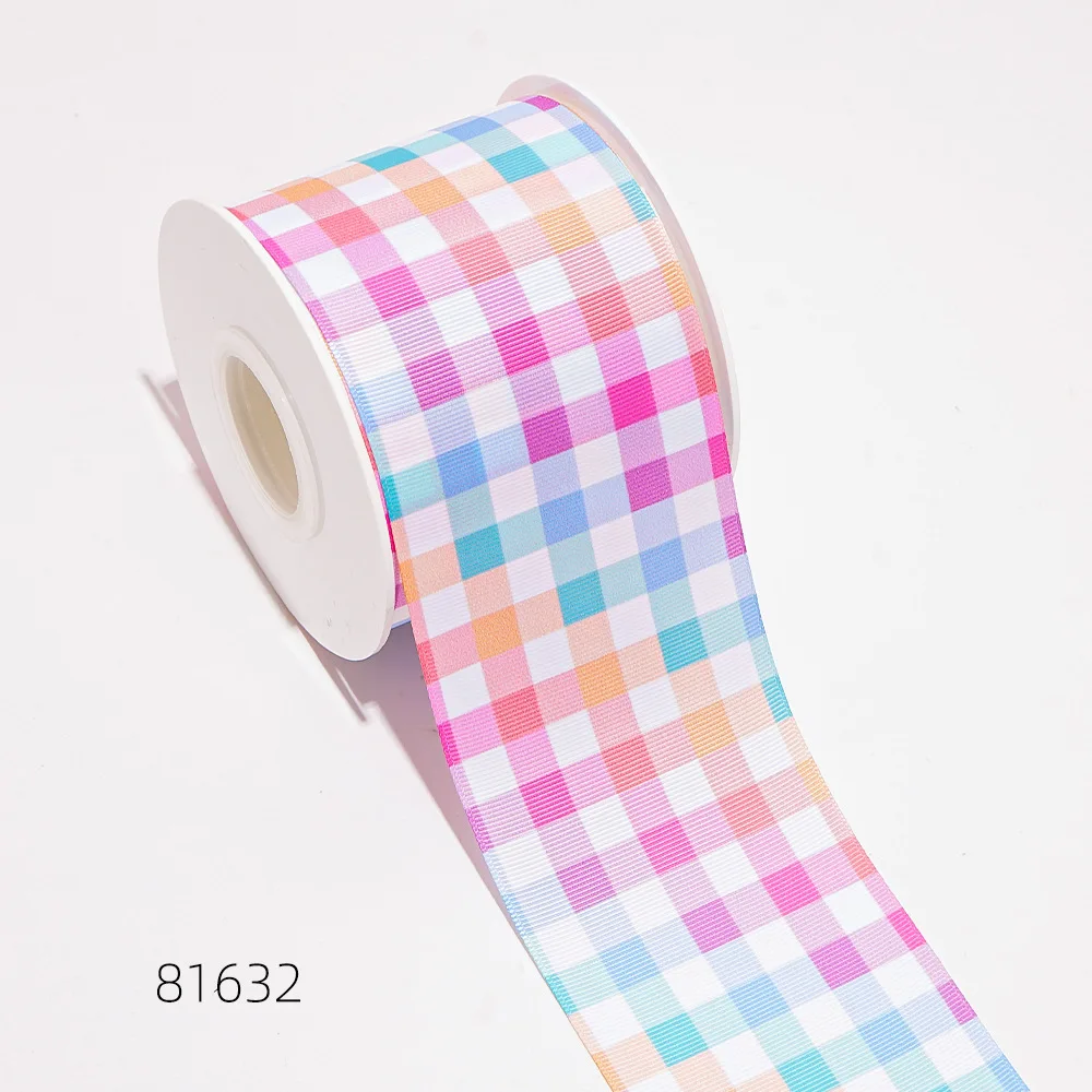 Wholesale Christmas Gift Decoration Ribbon Holiday Supplies Fruit Print Christmas Webbing