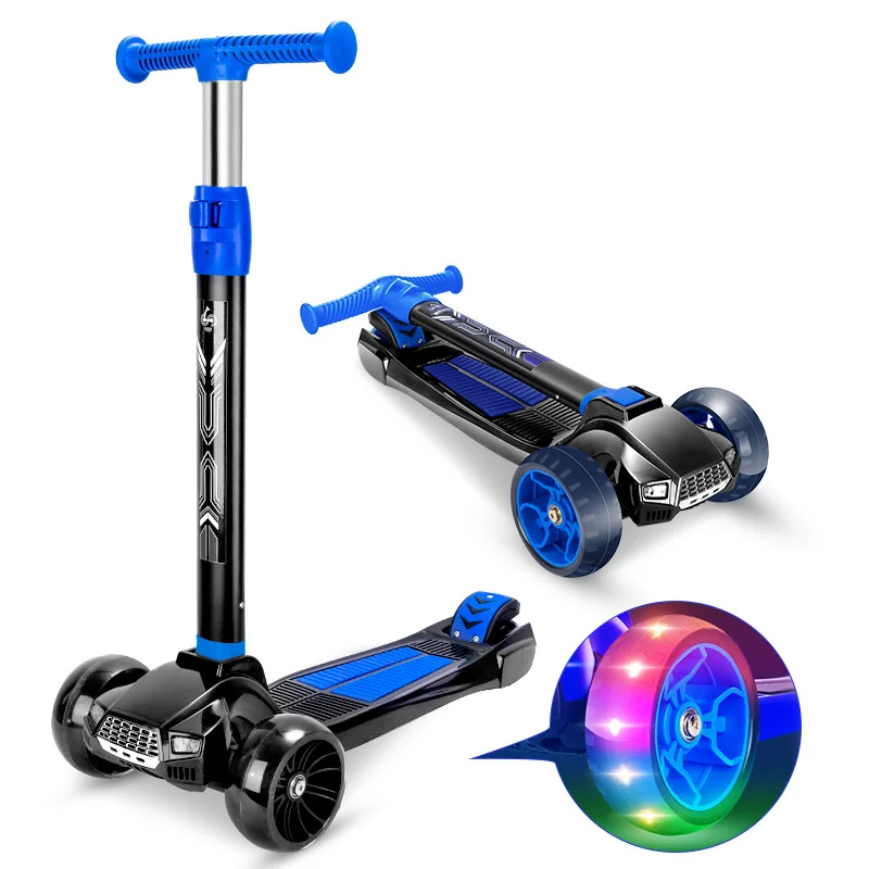 
New style colorful children foot powered 3 wheel kids scooter with brake 