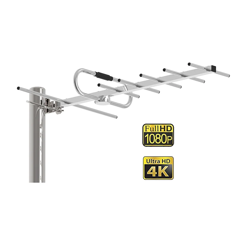 Hot Selling Wireless Free Channels 13 To 57 Tv Aerial Outdoor High quality hdtv digital antena 1080p tv antenna