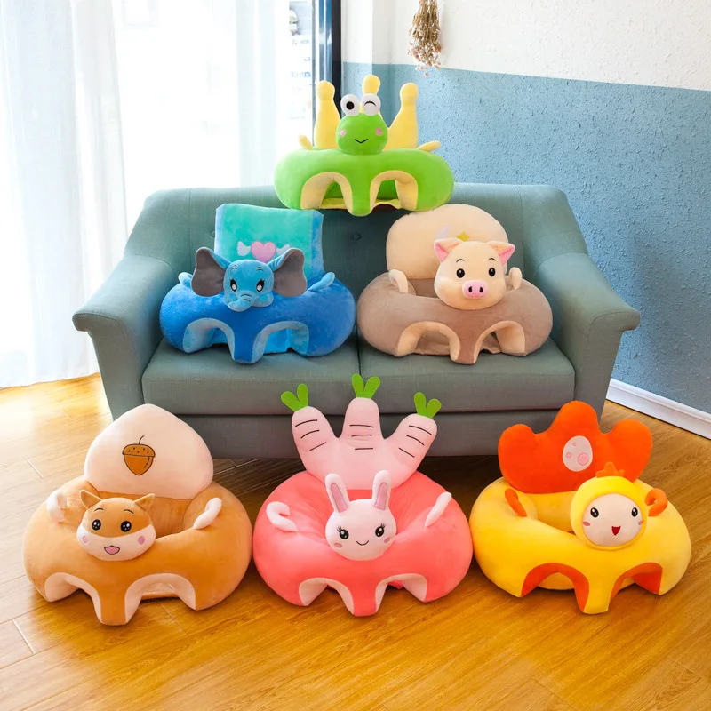 Custom Super Soft Plush Toy Stuffed Animal Cushion Doll Baby toy Custom Plush Safe Cute Soft Sofa Baby Toy