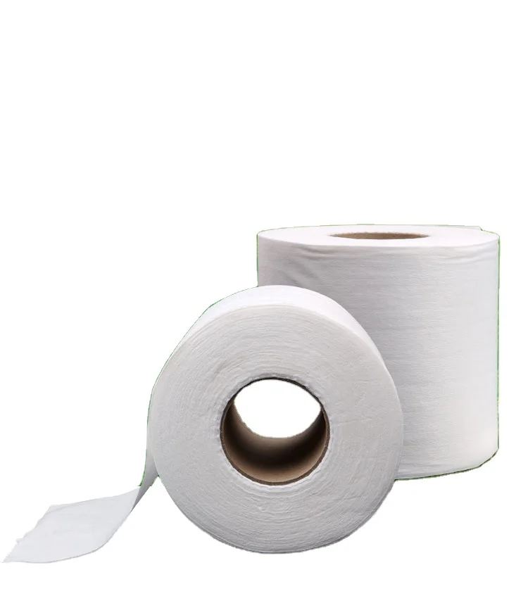 Spunlace Pure Water Spunlace Nonwoven Material 100% Polyester 100% Viscose