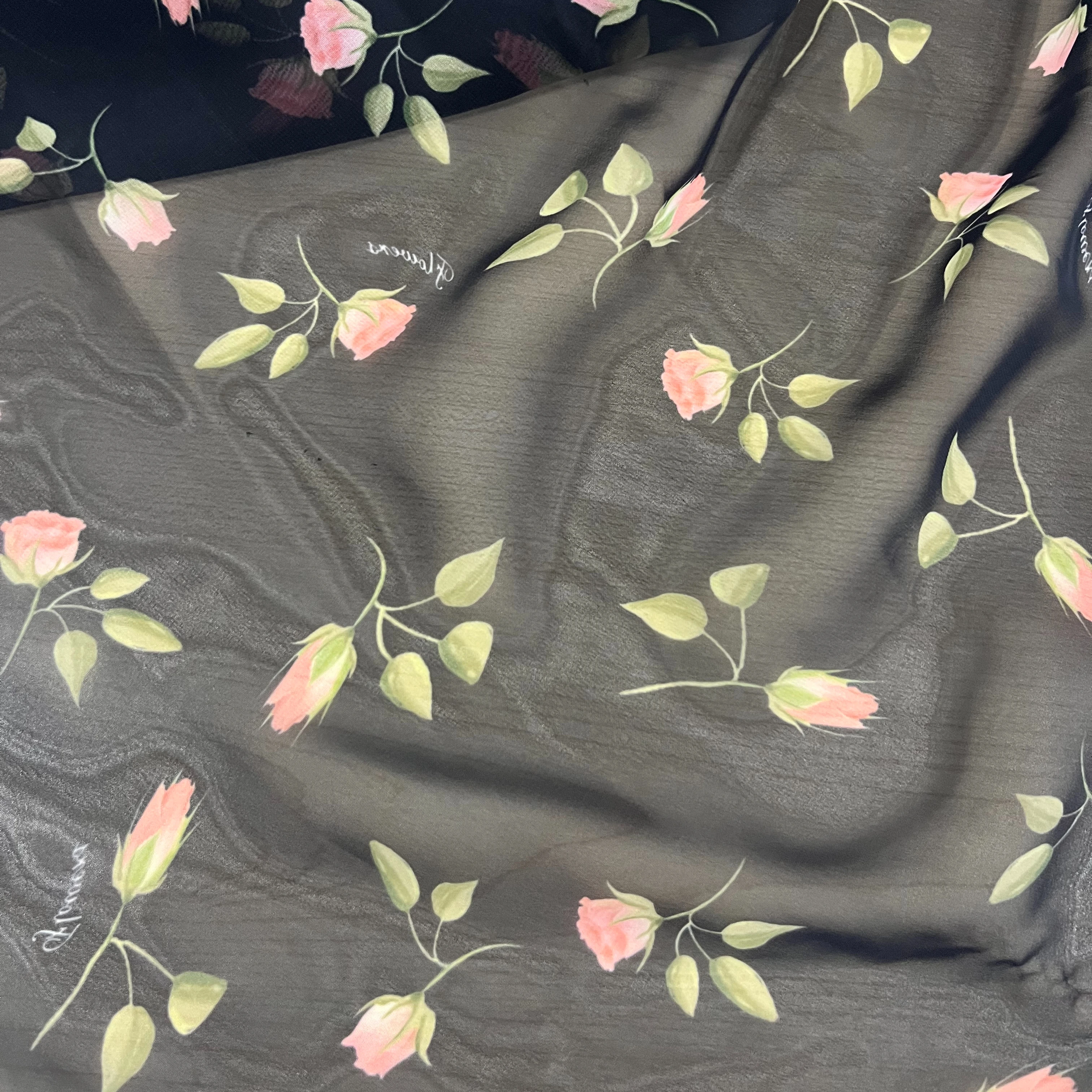 FT Custom matte silk satin 100% polyester printed 100polyest satin chiffon fabric for dress