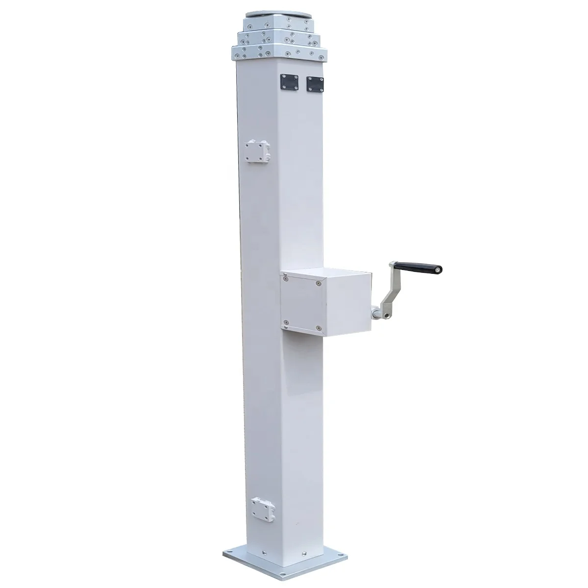 10m mobile motorized electric aluminium antenna telescopic mast for camera