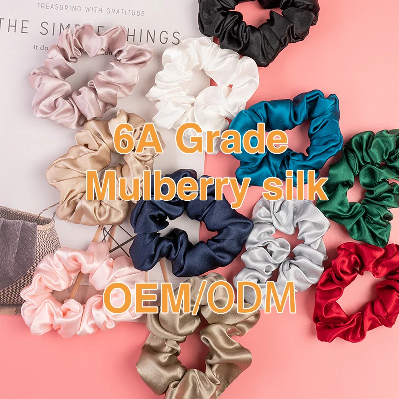 Оптовая продажа, большие размеры, резинки из шелка тутового шелкопряда, Винтажный дизайн, повязка на голову, женские шелковые резинки
