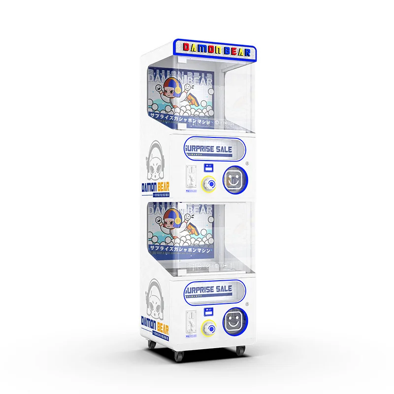 Upright Electronic Gift Blind Box Machine Double Layer Toy Vending Machine For Shopping Mall Center