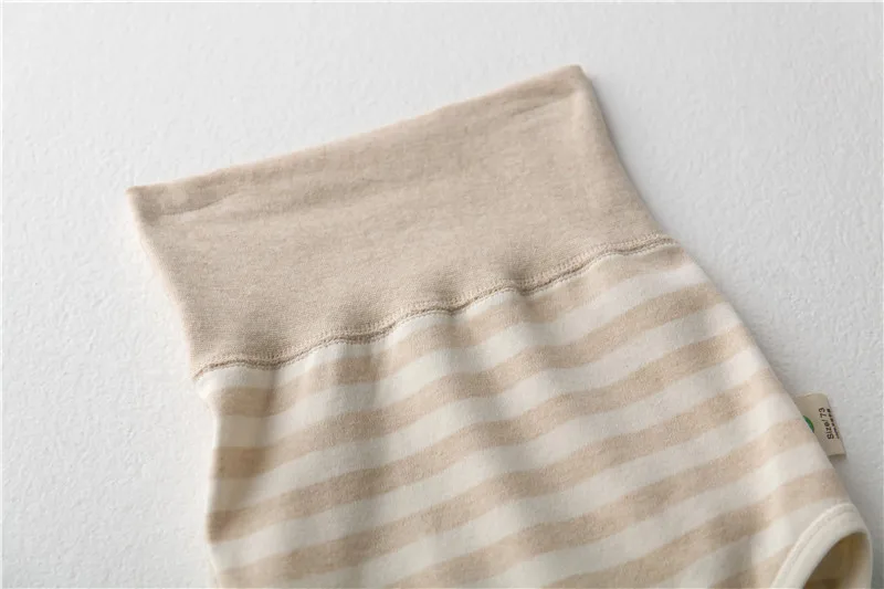 
Organic cotton custom summer bloomer breathable high waist baby shorts 